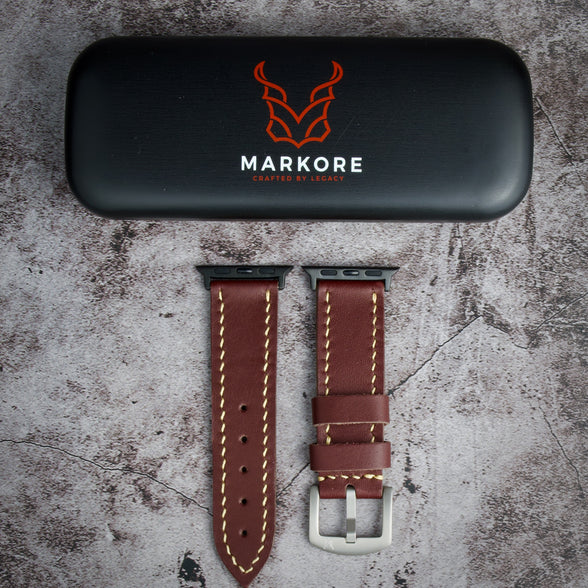 Apple Watch Leather Strap | Hour Line