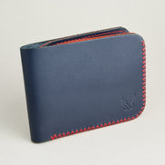 Cross Stitched Classic Bi-Fold Wallet | Hunza Edge