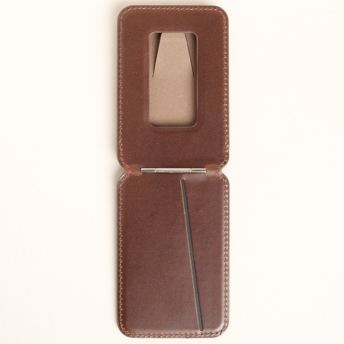 Leather MagSafe Wallet with Stand | Mag Lift