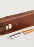 Leather Pen Case for 3 Pens | Mintaka Quill