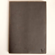 Refillable B5 Leather Notebook with Pen Loop | Burzil Jotter