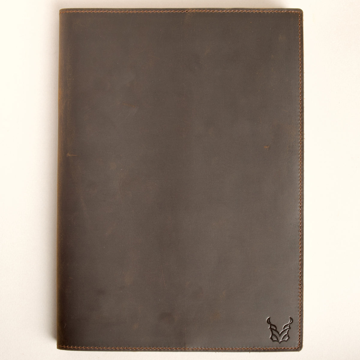 Refillable B5 Leather Notebook with Pen Loop | Burzil Jotter