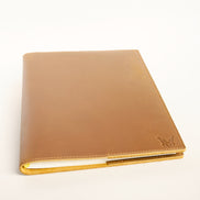 Refillable B5 Leather Notebook with Pen Loop | Burzil Jotter