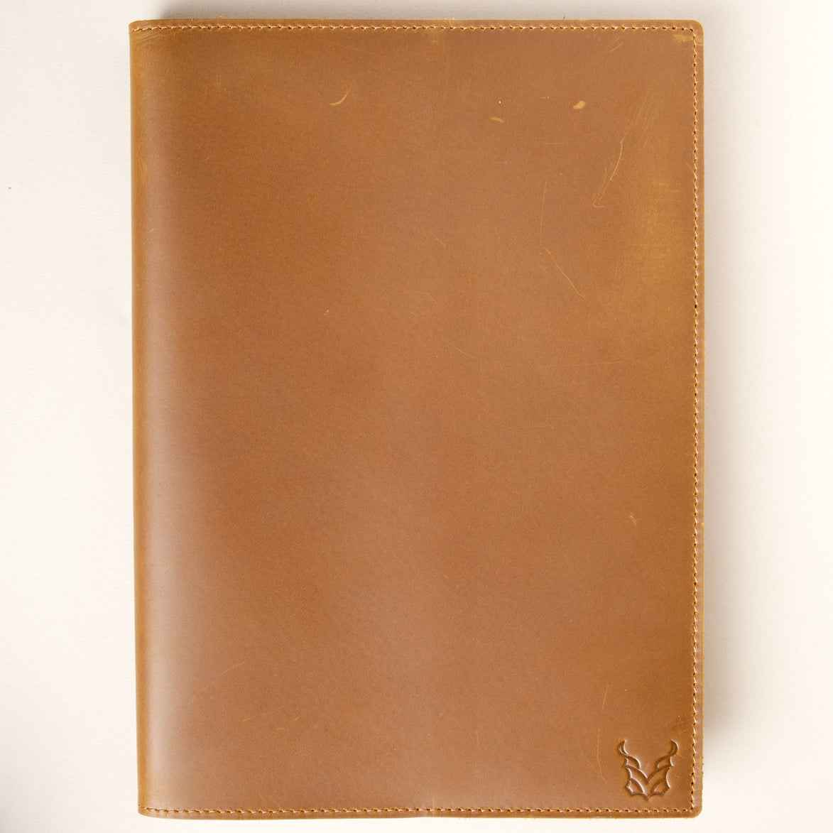 Refillable B5 Leather Notebook with Pen Loop | Burzil Jotter