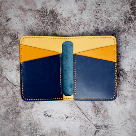 Vertical Bi-Fold Wallet | Ravi Edge