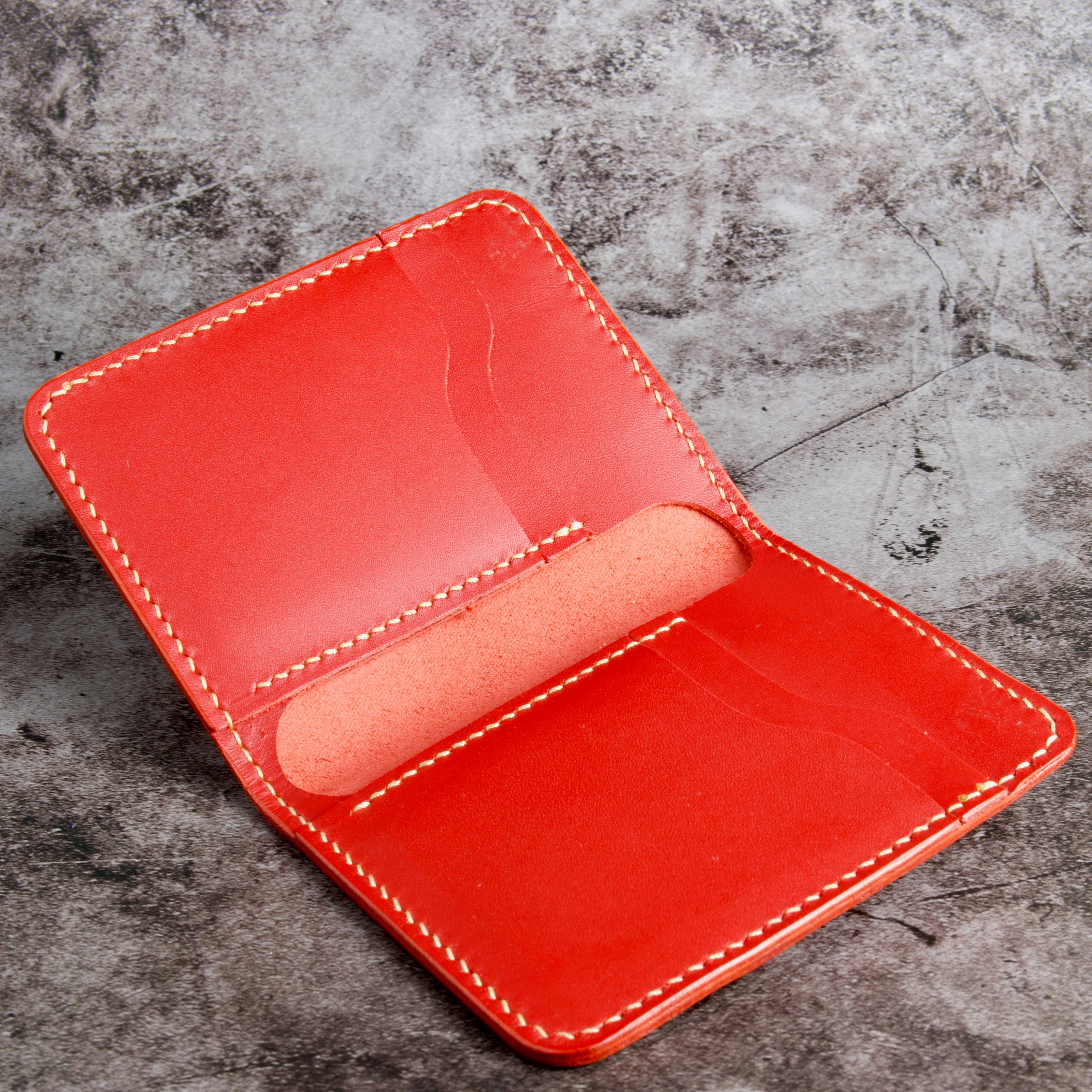 Slim Vertical Bi-Fold Wallet | Ravi Fold